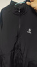 西域駱駝（VANCAMEL）夾克男士春秋季戶(hù)外運動(dòng)立領(lǐng)上衣寬松長(cháng)袖外套 黑色  XL 曬單實(shí)拍圖