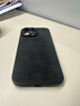 世詠（SHIYONG）適用蘋(píng)果14promax手機殼 iphone14promax保護套全包超薄防摔輕奢羊巴皮簡(jiǎn)約國風(fēng)小羊皮男女款 黑色 曬單實(shí)拍圖