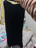香影黑色絲絨半身裙女高腰2025冬季新款傘裙輕奢高級感直筒中長(cháng)裙 黑色 半身裙 L 165/68A/110-125斤 曬單實(shí)拍圖