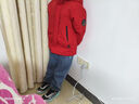 多多家男童棉服冬季兒童拜年服防潑水戶(hù)外登山服保暖夾棉加絨工裝外套 曬單實(shí)拍圖