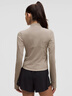 lululemon丨Lightweight 女士輕盈版跑步夾克 防曬 LW3FFDS 暖褐灰 S /6 曬單實(shí)拍圖