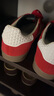 阿迪達斯（adidas）（adidas）三葉草男女鞋GAZELLE INDOOR低幫休閑鞋IF1808紅白40 曬單實(shí)拍圖