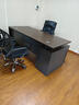 辦公桌老板桌小型單人帶抽屜員工位桌椅組合簡(jiǎn)約現代工作臺電腦桌 高品質(zhì)辦公桌140*60【加厚32MM桌面】煙熏黑 送貨上門(mén) 曬單實(shí)拍圖