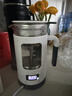 生活元素（LIFE ELEMENT）養生壺 迷你煮茶器 煮茶壺煎藥壺電茶壺燒水壺電熱水壺養生杯0.6L智能I13-H02 曬單實(shí)拍圖