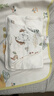 ELLE BABY兒童隔汗巾2條裝寶寶吸汗巾純棉紗布墊背巾四季通用透氣防著(zhù)涼 隔汗巾 2條裝 獨角獸之旅（男寶） 26*35.5 曬單實(shí)拍圖