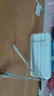 畢亞茲【3C認證可上飛機】10000毫安充電寶 自帶四線(xiàn)可拆10W移動(dòng)電源適用蘋(píng)果17華為小米手機耳機等YD5白 曬單實(shí)拍圖