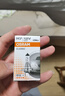 歐司朗（OSRAM）汽車(chē)燈泡  大燈近光燈遠光燈鹵素燈 H7 標準型 12V  (單支裝) 曬單實(shí)拍圖