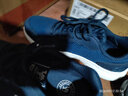駱駝（CAMEL）網(wǎng)面透氣跑步男鞋輕量健步運動(dòng)鞋子 CSS221L0033 藍色 42 曬單實(shí)拍圖