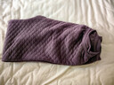 AB秋褲情人節男女高密款保暖褲精梳棉三層夾棉中厚中老年情侶保暖褲 香芋紫 【女款】 3XL 曬單實(shí)拍圖