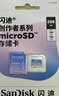 閃迪（SanDisk）創(chuàng  )作者 閃迪內存卡TF卡 行車(chē)記錄儀運動(dòng)相機無(wú)人機監控存儲卡 運動(dòng)相機pocket3內存卡 V30極速粉卡 256GB 官方標配 曬單實(shí)拍圖