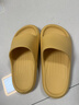 樸西男士四季抗菌室內浴室洗澡防滑居家情侶涼拖女 灰色 44-45 曬單實(shí)拍圖