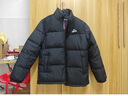 鴻星爾克羽絨服男女同款冬季立領(lǐng)時(shí)尚通勤加厚保暖外套情侶泡芙面包服上衣 曬單實(shí)拍圖