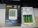 品勝（PISEN）5號充電電池五號AA電池四粒充電器快充套裝 麥克風(fēng)/相機/閃光燈/玩具/鍵鼠等  2500mAh大容量 曬單實(shí)拍圖