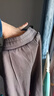 蕉內（Bananain）【趙露思同款】女士喇叭褲運動(dòng)休閑新款微喇長(cháng)褲 礁石灰 M 曬單實(shí)拍圖