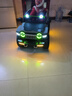 韋尼坦克300兒童電動(dòng)車(chē)四輪越野車(chē)雙人男女寶寶遙控玩具大人可坐童車(chē) 旗艦+灰色+皮座+發(fā)光軟輪+12V14A超威電瓶 曬單實(shí)拍圖