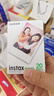 富士（FUJIFILM） instax 3英寸立拍立得相機mini迷你相紙 一次成像膠片膠卷 3寸雙包+相冊+收納盒+冰箱貼【含20張白邊】 官方標配 曬單實(shí)拍圖