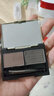 卡姿蘭（Carslan）雙效眉粉防水防汗帶刷雙色初學(xué)者新手不脫色自然持久不易暈染正品 【雙色盤(pán)】02灰棕（深棕+灰色） 曬單實(shí)拍圖