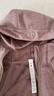 lululemon丨Scuba 女士拉鏈連帽衫 *加絨 LW3JMGS 雜色灰玫棕/金 S /6 曬單實(shí)拍圖