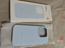 小米（MI）Xiaomi 17液態(tài)硅膠磁吸保護殼-海風(fēng)藍 曬單實(shí)拍圖