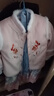 十月媽咪過(guò)年拜年服女童兒童漢服冬裝女寶加厚連衣裙明制套裝 櫻花粉 170 曬單實(shí)拍圖