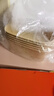 特美居（temeiju）一次性飯盒方形750型*20套食品級快餐野餐盒水果牛皮紙打包盒帶蓋 曬單實(shí)拍圖