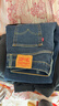 Levi's李維斯冬暖系列男士511修身版型復古休閑牛仔褲 深藍色 34 (34) 曬單實(shí)拍圖