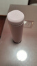 膳魔師（THERMOS）甜豆系列保溫杯不銹鋼大容量水杯高顏值辦公簡(jiǎn)約團購定制刻字TCNL 白桃豆 480ml 曬單實(shí)拍圖