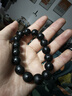 慈靈閣黑瑪瑙六字真言平安手鏈磨砂六字箴言佛珠手串時(shí)尚飾品男女款 珠徑12mm -大氣女/偏瘦男款 曬單實(shí)拍圖