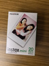 富士（FUJIFILM） instax 3英寸立拍立得相機mini迷你相紙 一次成像膠片膠卷 3寸雙包+相冊+收納盒+冰箱貼【含20張白邊】 官方標配 曬單實(shí)拍圖