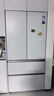 美的（Midea）熊墩墩Pro600L法式四開(kāi)門(mén)冰箱超薄嵌入式雙系統一級能效除菌制冰大容量BCD-600WUFIPZM(E)國家補貼 曬單實(shí)拍圖