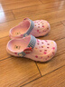 巴拉巴拉兒童洞洞鞋夏季男女童涼拖鞋浴室洗澡女孩涼拖親子鞋沙灘鞋中大童 曬單實(shí)拍圖