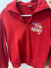 優(yōu)衣庫童裝男童女童UT TOY STORY半拉鏈衛衣玩具總動(dòng)員485794 15 珊瑚紅色 130 曬單實(shí)拍圖