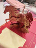 UNIGIFT2026馬年新年3d立體賀卡高級感創(chuàng  )意祝福手工節日卡片送人禮物定制 燙金款馬上有福 1個(gè) 曬單實(shí)拍圖