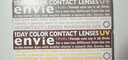Envie美瞳日拋 隱形眼鏡小直徑女自然彩色近視30片 果桃黑 650度 曬單實(shí)拍圖