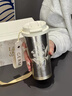 格米（germ）純鈦保溫杯鈴蘭水杯高顏值禮物女便攜咖啡杯吸管杯雙飲送禮杯子 鈴蘭鈦杯【禮盒款】500ML 曬單實(shí)拍圖