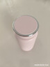 希諾（heenoor）保溫杯女士口袋杯小巧便攜小容量水杯迷你高顏值隨身杯送女友 【禮盒裝】桃夭粉190ml 曬單實(shí)拍圖