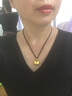 卡鉑亞古法黃金小胖福吊墜 足金999小金坨吊墜鏈墜掛墜男女款 9.68克 高18mm 寬20mm 曬單實(shí)拍圖
