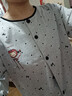 芬騰睡衣女【100%加厚純棉】春秋新款溫柔風(fēng)長(cháng)袖女士家居服套裝 曬單實(shí)拍圖
