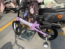 鳳凰兒童自行車(chē)輕量鎂合金學(xué)生小孩單車(chē)帶輔助輪3-6-10-12歲小中大童 【頂配-碟剎一體輪】星云紫丨大禮包+98%已安裝 18寸（目前身高125-135cm選擇） 曬單實(shí)拍圖