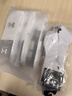 安德瑪（Under Armour）籃球襪（三雙裝）跑步羽毛球運動(dòng)襪子男女吸汗四季毛巾棉襪 白色M 曬單實(shí)拍圖