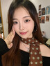 韓系波點(diǎn)絲巾系脖高級感長(cháng)條絲帶女2026新款薄款搭配領(lǐng)巾脖子配飾 網(wǎng)紗棕色波點(diǎn)絲巾 24*185 曬單實(shí)拍圖