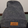JEEP吉普男士羊毛混紡帽子冬季保暖加絨加厚毛線(xiàn)帽男款防風(fēng)針織帽 灰色-皮標 曬單實(shí)拍圖