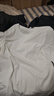 京東京造【奢華100支】t恤男高端打底衫25秋季新品衣服長(cháng)袖 暖晝白 L 曬單實(shí)拍圖