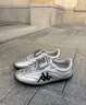 卡帕（Kappa）夏之光同款女鞋K90足球鞋運動(dòng)跑鞋女春季新款休閑鞋子女 銀色38 曬單實(shí)拍圖