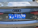 CHIHE奧迪車(chē)標改裝黑標A3 A4 A5 A6A7A8Q2LQ3Q5Q7中網(wǎng)標前標后標裝飾貼 中網(wǎng)+尾標覆蓋款【備注車(chē)型年份 亮黑色 曬單實(shí)拍圖