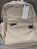 Lee書(shū)包女高中生雙肩包男初中大容量旅游背包大學(xué)生電腦包 卡其色 曬單實(shí)拍圖