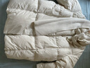 三彩【易打理】2025冬季新款圍脖羽絨服90白鴨絨寬松中長(cháng)外套M 米白色 M 160/84A  寬松版型  可適當拍小 曬單實(shí)拍圖