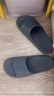 樸西香蕉船情侶涼拖鞋女浴室不易滑室內居家四季拖鞋男 深灰 42-43 曬單實(shí)拍圖
