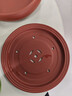 YH紫砂手工茶盤(pán)朱泥潮州茶海陶瓷茶船家用茶臺功夫托盤(pán)茶具圓形儲 9英寸大紅袍茶盤(pán)古錢(qián) 曬單實(shí)拍圖