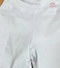 笛莎（DEESHA）【含綿羊毛桑蠶絲】?jì)和７衿麟p面磨毛打底褲抗靜電女童保暖褲 曬單實(shí)拍圖